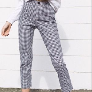 Brandy Melville Gingham Tilden Pants